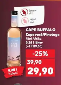 CAPE BUFFALO Cape rosé/Pinotage