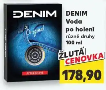 Kaufland DENIM Voda po holení nabídka