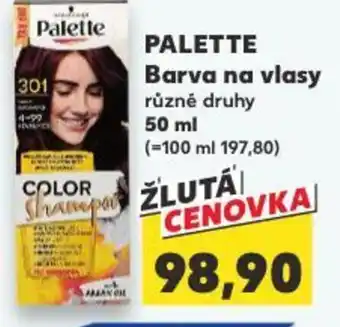 Kaufland PALETTE Barva na vlasy nabídka