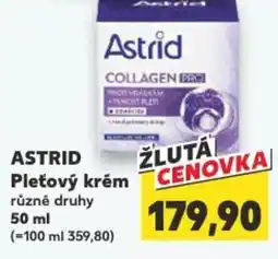 Kaufland ASTRID Pleťový krém nabídka