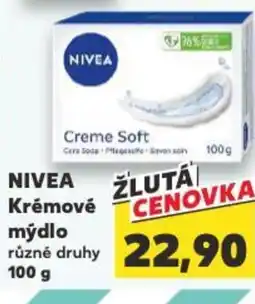 Kaufland NIVEA Krémové mýdlo nabídka