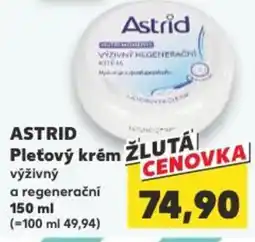 Kaufland ASTRID Pleťový krém nabídka