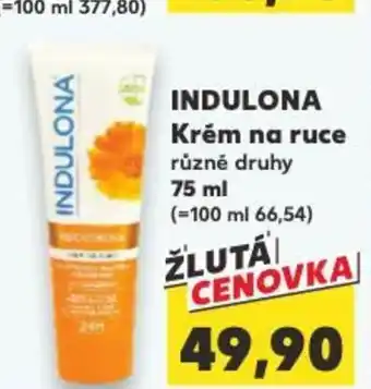 Kaufland INDULONA Krém na ruce nabídka