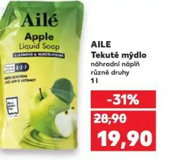 Kaufland AILE Tekuté mýdlo nabídka