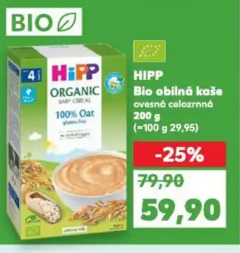 Kaufland HIPP Bio obilná kaše nabídka