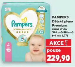 Kaufland PAMPERS Dětské pleny Premium nabídka