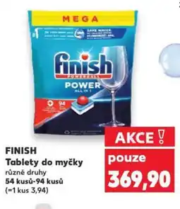 Kaufland FINISH Tablety do myčky nabídka