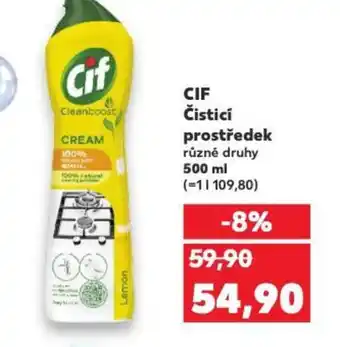 Kaufland CIF Čisticí prostředek nabídka