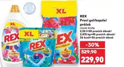 Kaufland REX Praci gel/kapsle/ prášek nabídka