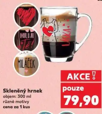 Kaufland Skleněný hrnek nabídka