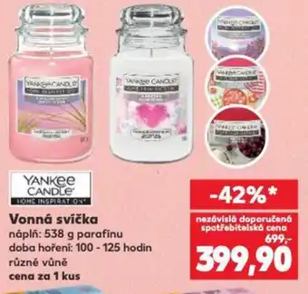 Kaufland Vonná svíčka nabídka