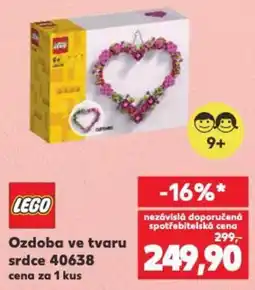 Kaufland Ozdoba ve tvaru srdce 40638 nabídka