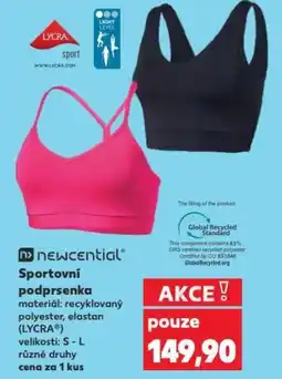 Kaufland Sportovní podprsenka nabídka