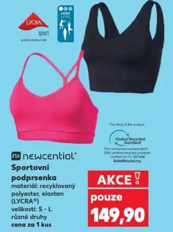 Kaufland Sportovní podprsenka nabídka