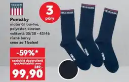 Kaufland Ponožky nabídka