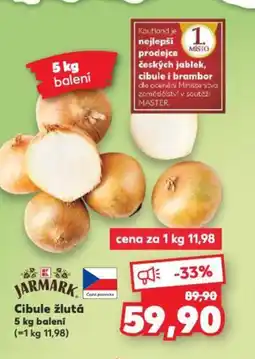 Kaufland Cibule žlutá nabídka