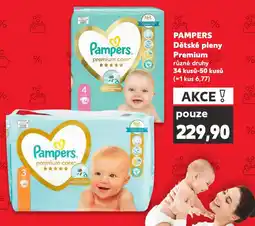 Kaufland PAMPERS Dětské pleny Premium nabídka