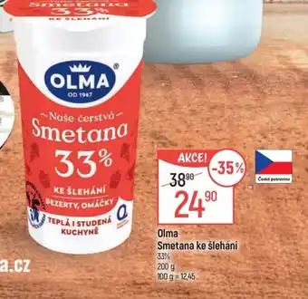 Globus OLMA Smetana ke šlehání 33% nabídka