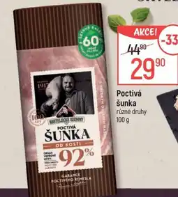 Globus Poctivá šunka nabídka