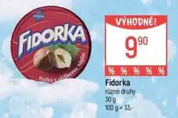 Globus Fidorka nabídka