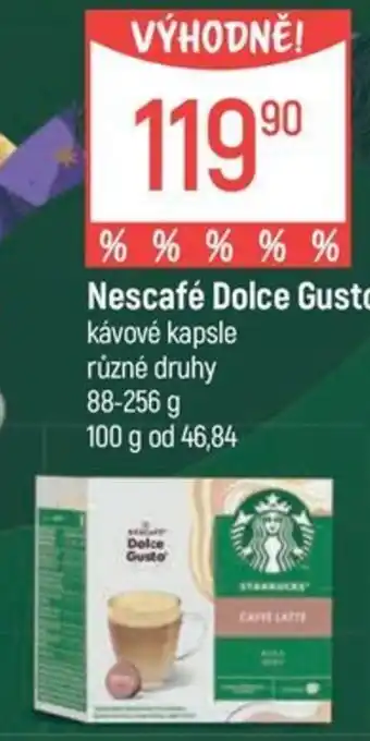 Globus Nescafé Dolce Gusto nabídka