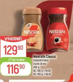 Globus Nescafé Classic nabídka