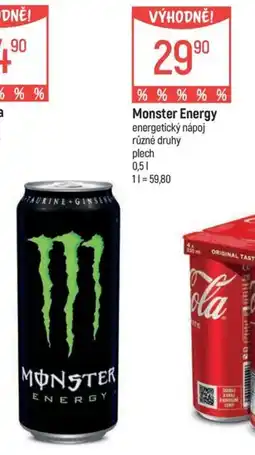 Globus Monster Energy nabídka