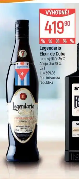 Globus Legendario Elixir de Cuba nabídka