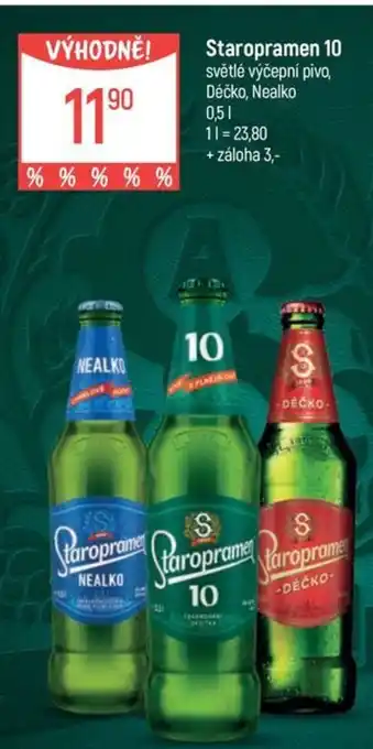 Globus Staropramen 10 nabídka