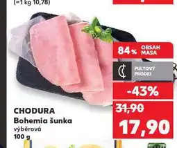 Kaufland Bohemia šunka nabídka