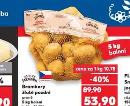 Kaufland Brambory žluté pozdní nabídka