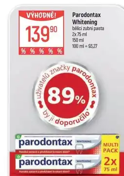 Globus Parodontax Whitening nabídka