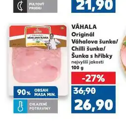 Kaufland Šunka s hříbky nabídka