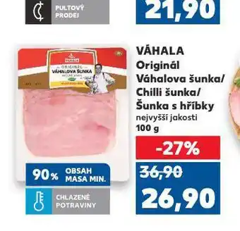 Kaufland Šunka s hříbky nabídka