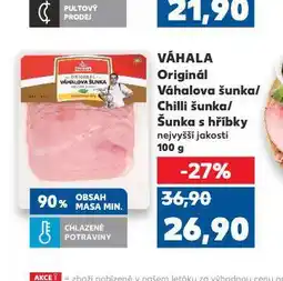 Kaufland Originál váhalova šunka nabídka