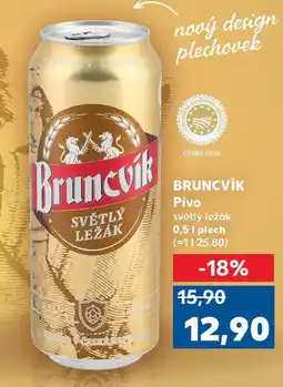 Kaufland Pivo bruncvík nabídka