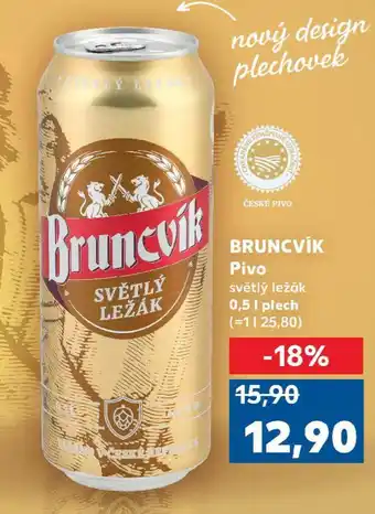 Kaufland Pivo bruncvík nabídka