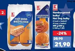 Kaufland Hot dog bulky nabídka