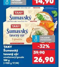 Kaufland Tany šumavský sýr nabídka