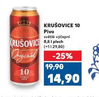 Kaufland Pivo krušovice nabídka