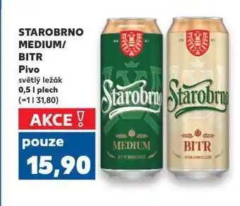 Kaufland Pivo starobrno nabídka