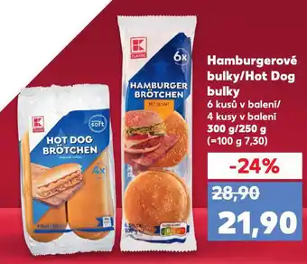 Kaufland Hamburgerové bulky nabídka