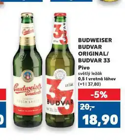 Kaufland Pivo budweiser budvar nabídka