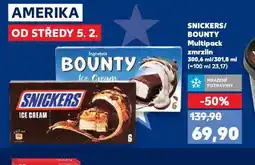 Kaufland Bounty zmrzlina nabídka