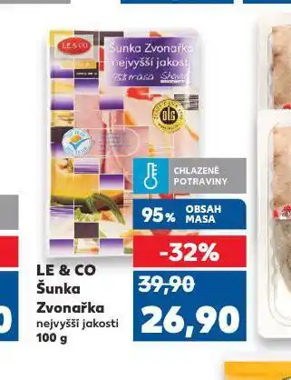 Kaufland Šunka zvonařka nabídka