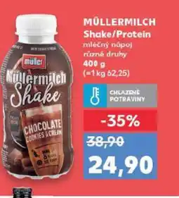 Kaufland Mullermilch mléčný nápoj nabídka