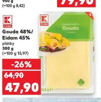 Kaufland Eidam 45% nabídka