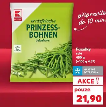 Kaufland Fazolky nabídka