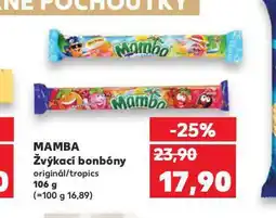 Kaufland Bonbony žvýkací mamba nabídka