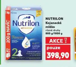 Kaufland Nutrilon kojenecká výživa nabídka